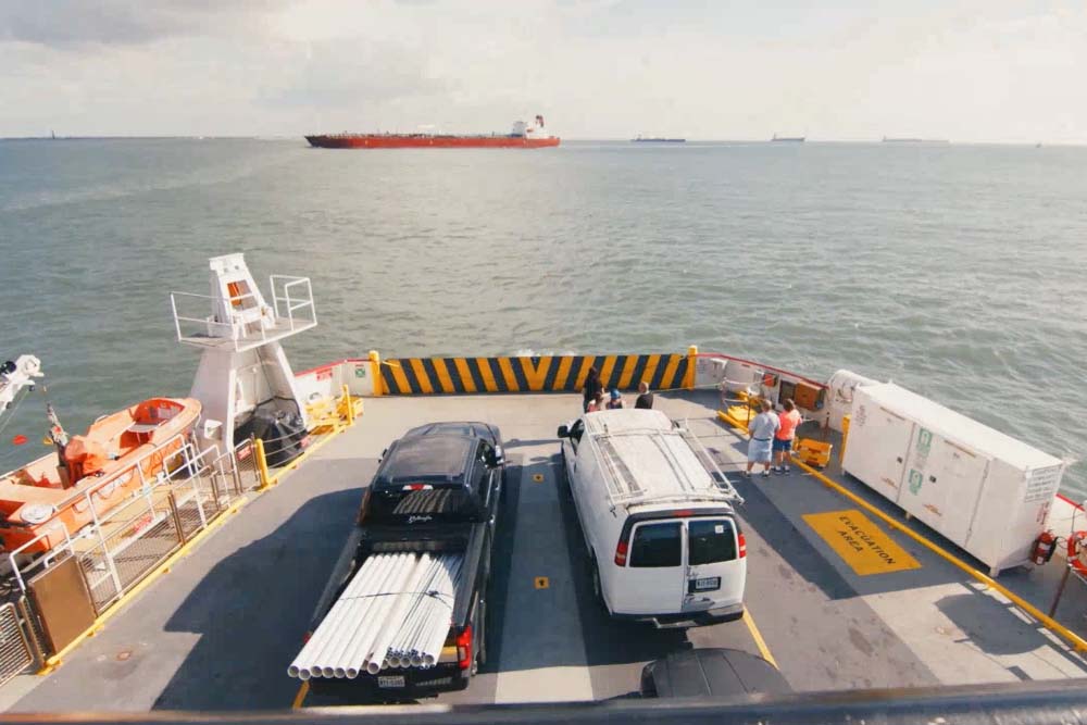 Ferry to Bolivar Peninsula