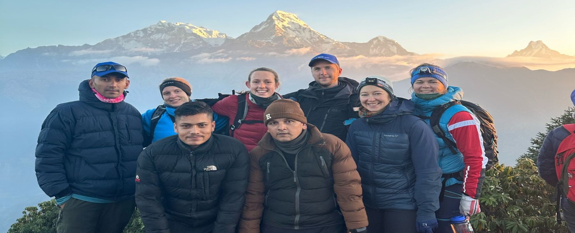 Licensed guide and porter on the Annapurna Base Camp trail