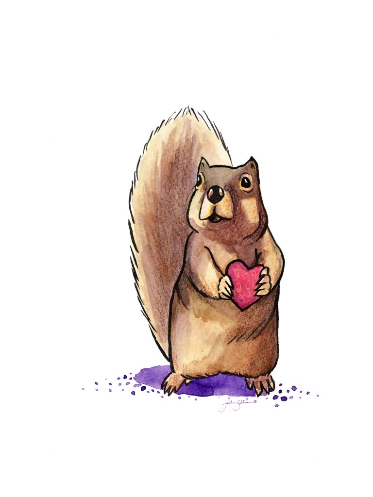 Squirrel Loves You