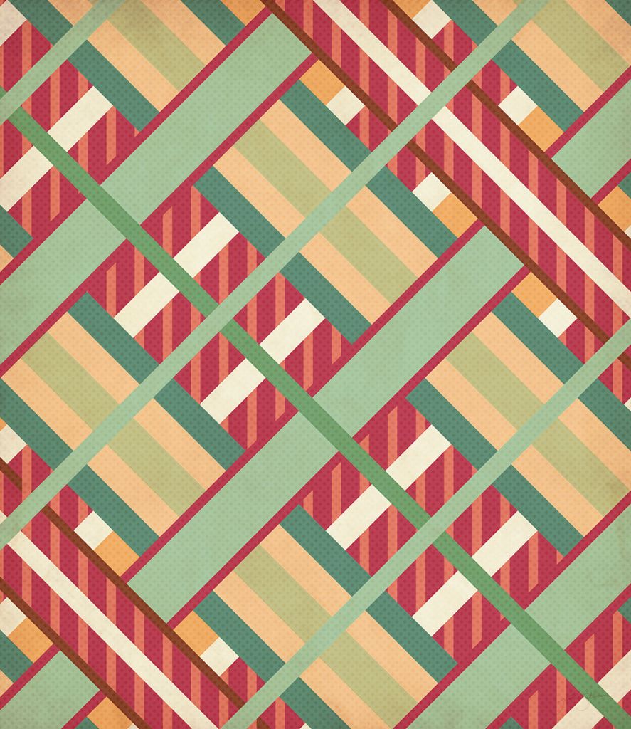 Green and Pink Pattern