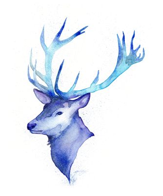 Blue Antlers