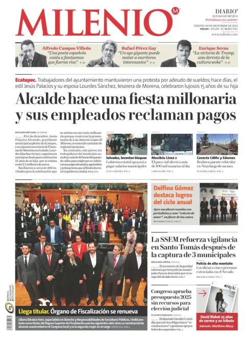Portada de Milenio Edo de México