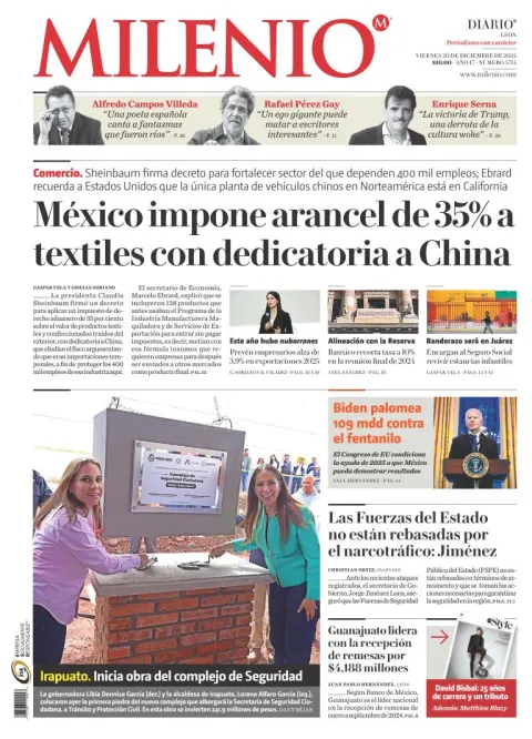 Portada de Milenio León