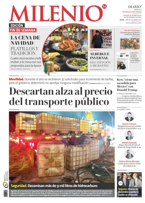 Portada de Milenio Hidalgo