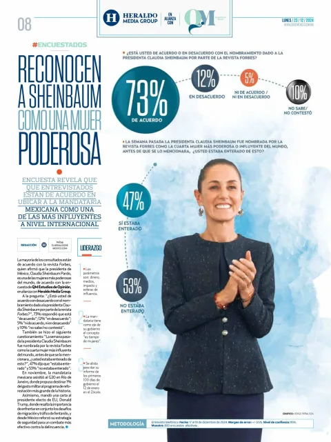 Portada de Heraldo Media Group del lunes, 23 de diciembre de 2024
