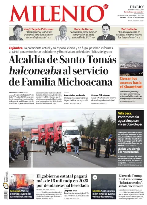 Portada de Milenio Edo de México