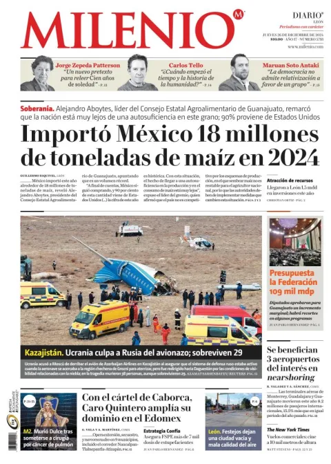 Portada de Milenio León