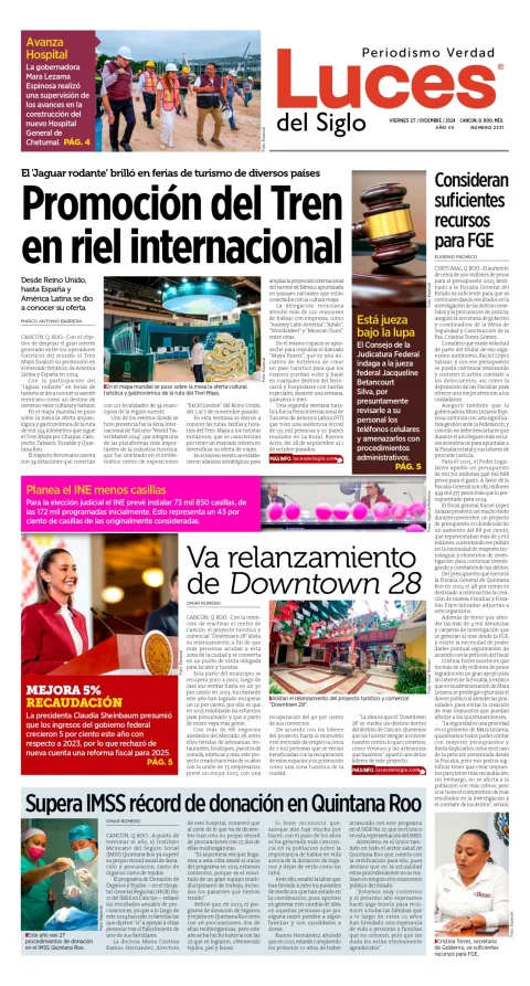 Portada de Luces del Siglo