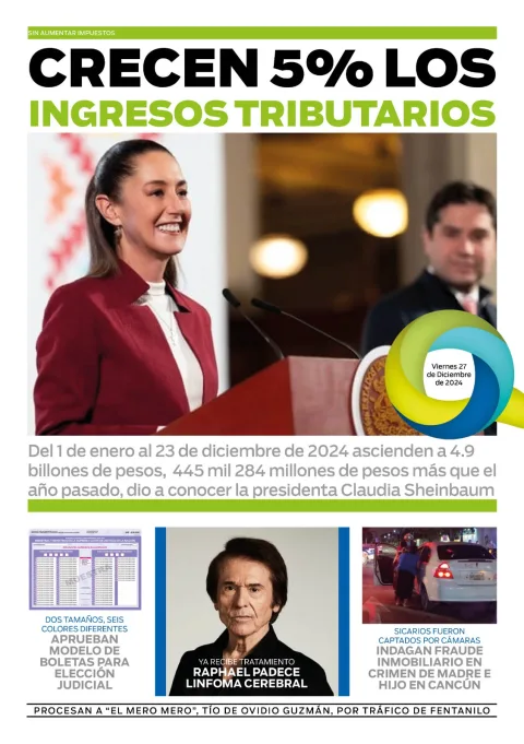 Portada de El Quintana Roo (contraportada)
