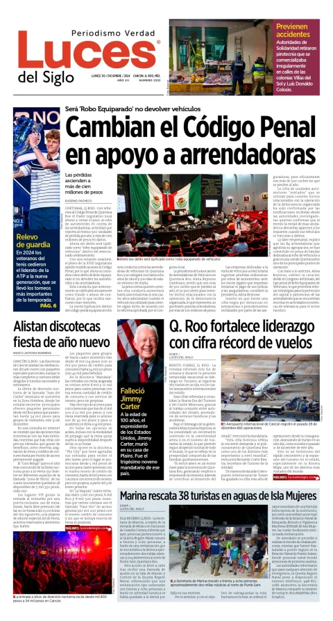 Portada de Luces del Siglo