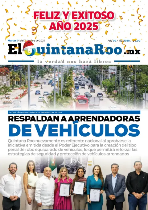 Portada de El Quintana Roo (portada)