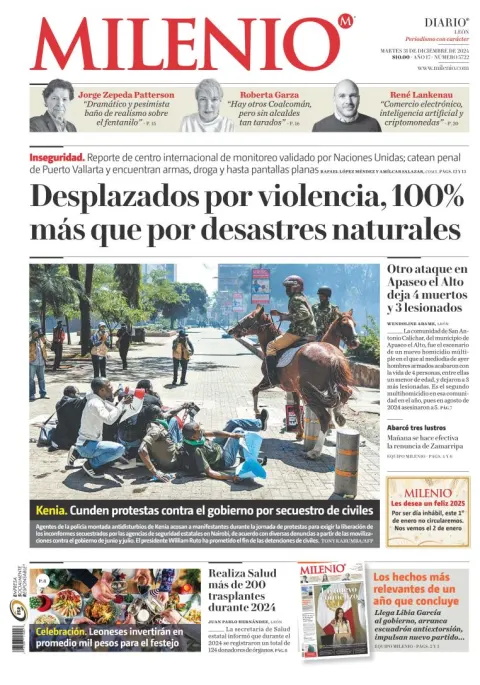 Portada de Milenio León