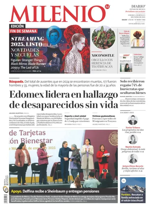 Portada de Milenio Edo de México