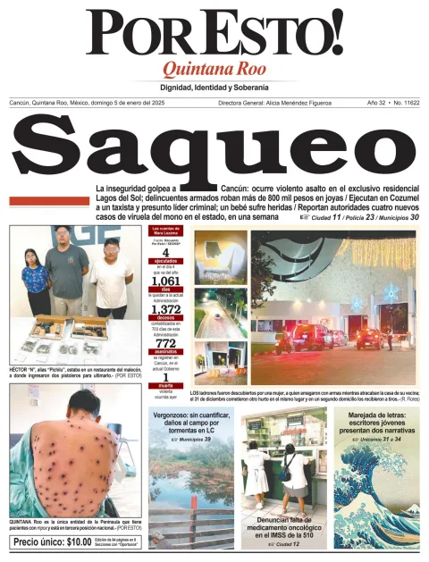 Portada de Por Esto (quintana Roo Cancun)