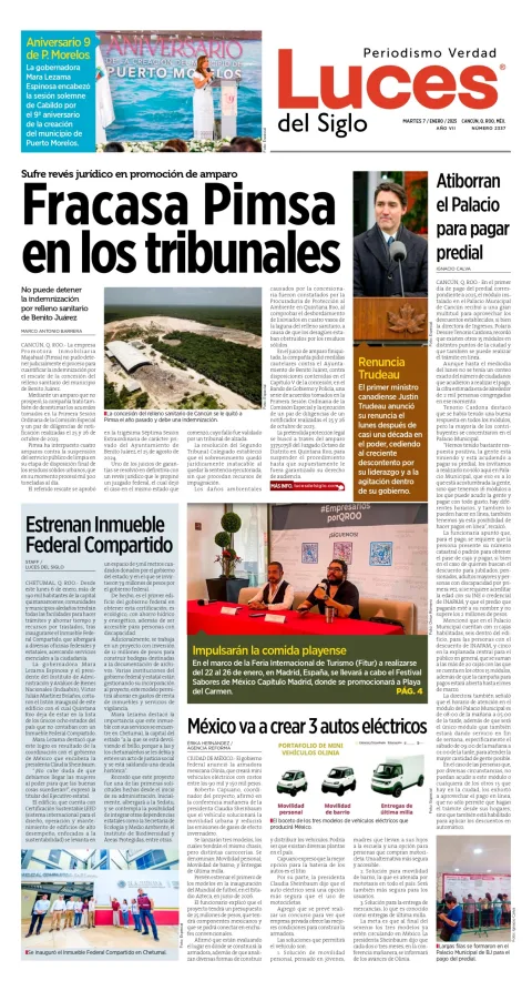 Portada de Luces del Siglo