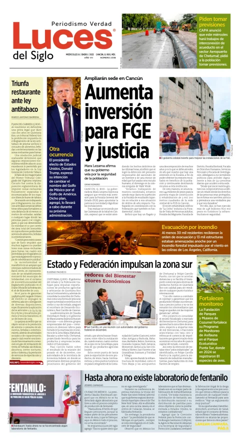 Portada de Luces del Siglo
