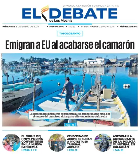 Portada de El Debate de los Mochis