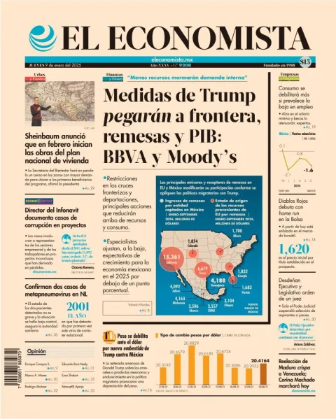 Portada de El Economista