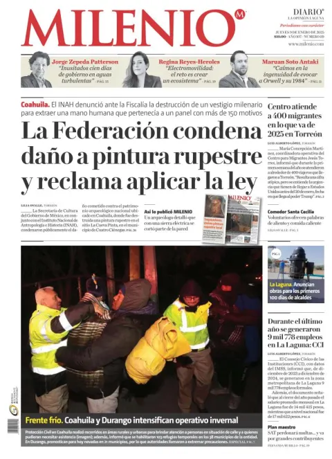 Portada de Milenio Laguna