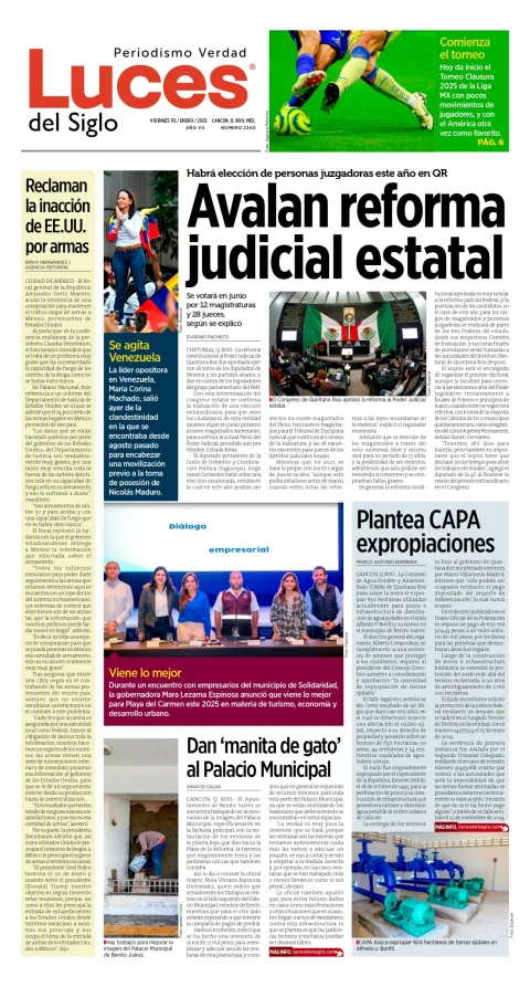 Portada de Luces del Siglo