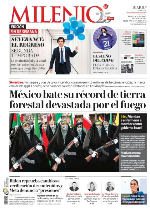 Portada de Milenio