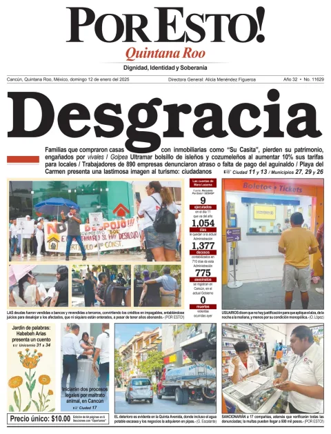 Portada de Por Esto (quintana Roo Cancun)