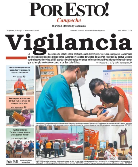 Portada de Por Esto (campeche)