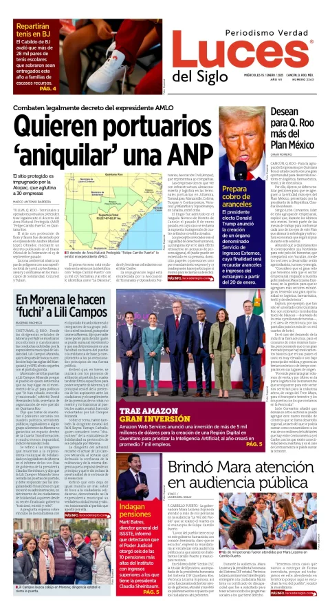 Portada de Luces del Siglo