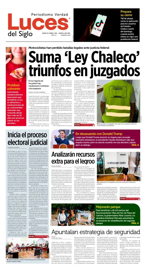 Portada de Luces del Siglo