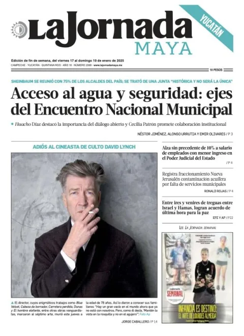 Portada de La Jornada Maya Yucatán
