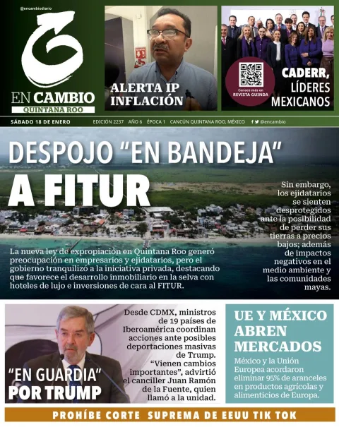 Portada de En Cambio - Quintana Roo (portada)