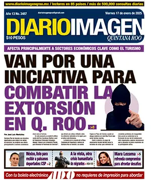 Portada de Diario Imagen Quintana Roo