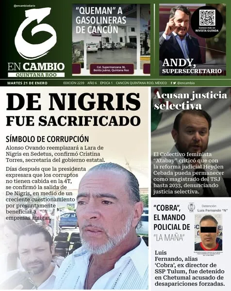 Portada de En Cambio - Quintana Roo (portada)