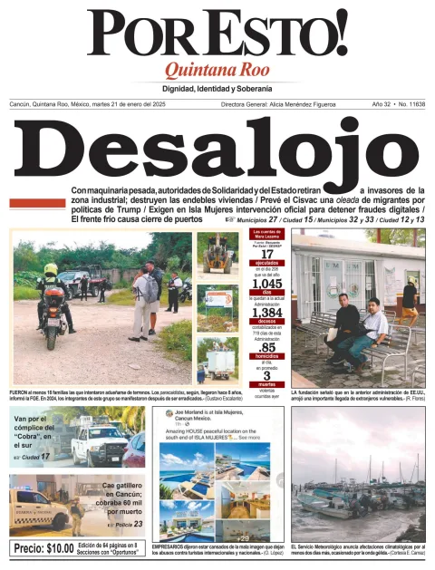 Portada de Por Esto (quintana Roo Cancun)