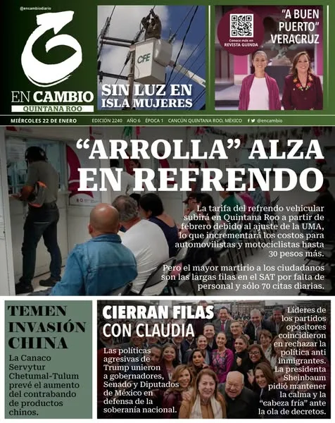 Portada de En Cambio - Quintana Roo (portada)