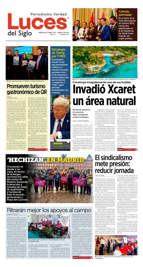 Portada de Luces del Siglo