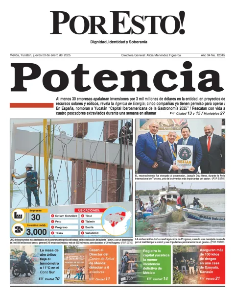 Portada de Por Esto (merida, Yucatan)
