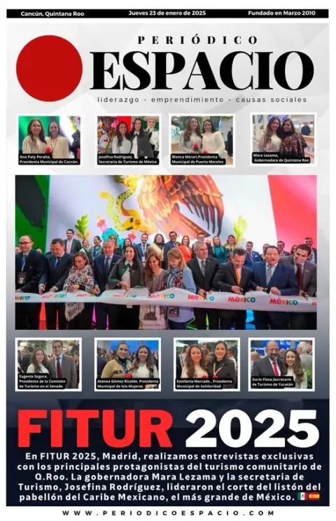 Portada de Periodico Espacio (portada) del 2025-01-23
