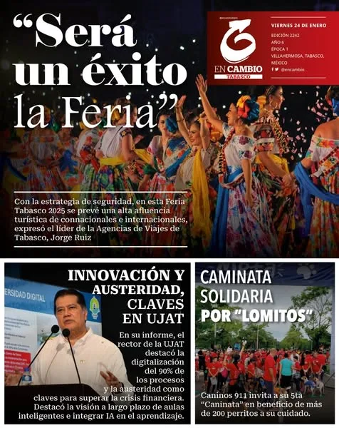 Portada de En Cambio - Tabasco (contraportada)