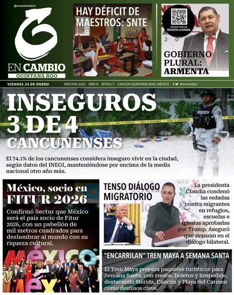 Portada de En Cambio - Quintana Roo (portada)