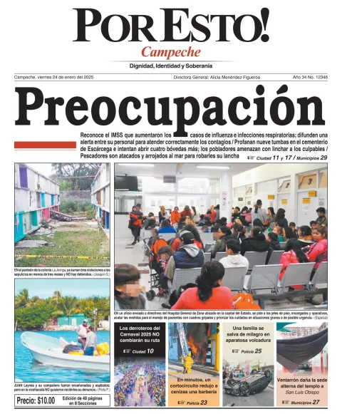 Portada de Por Esto (campeche)