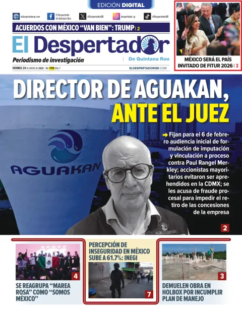 Portada de El Despertador de Quinatana Roo