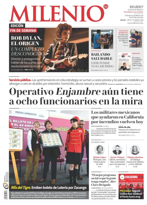 Portada de Milenio Edo de México