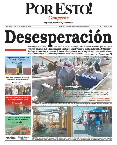 Portada de Por Esto (campeche)