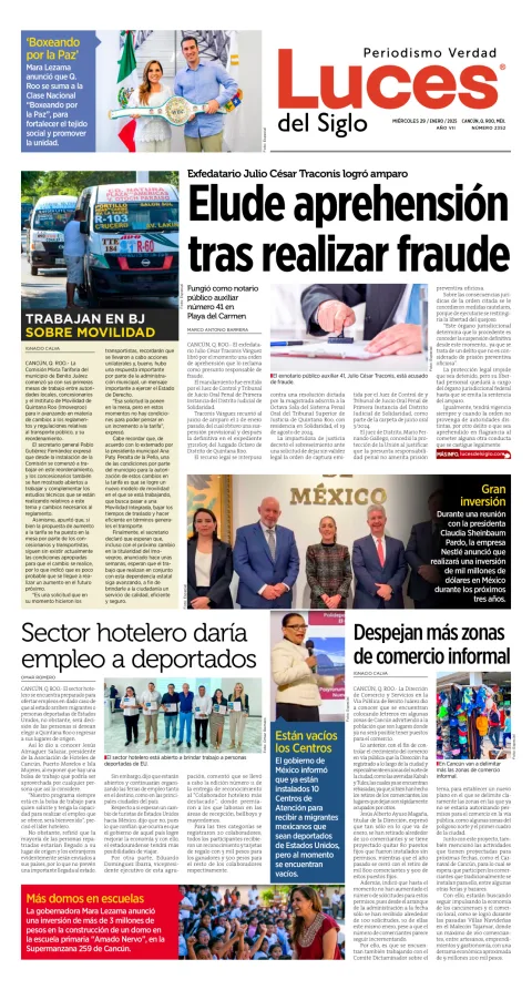 Portada de Luces del Siglo