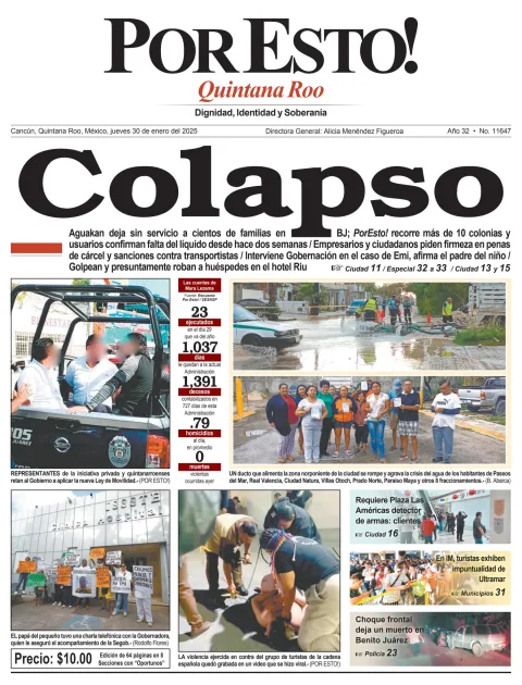 Portada de Por Esto (quintana Roo Cancun)