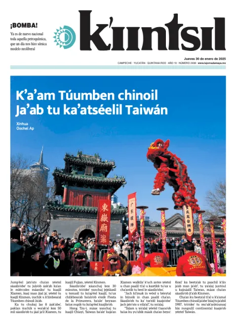Portada de La Jornada - Kiintsil