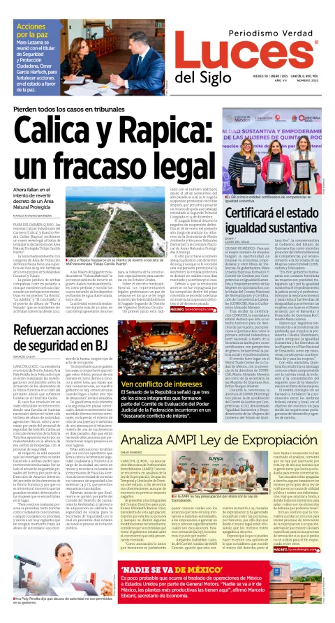 Portada de Luces del Siglo