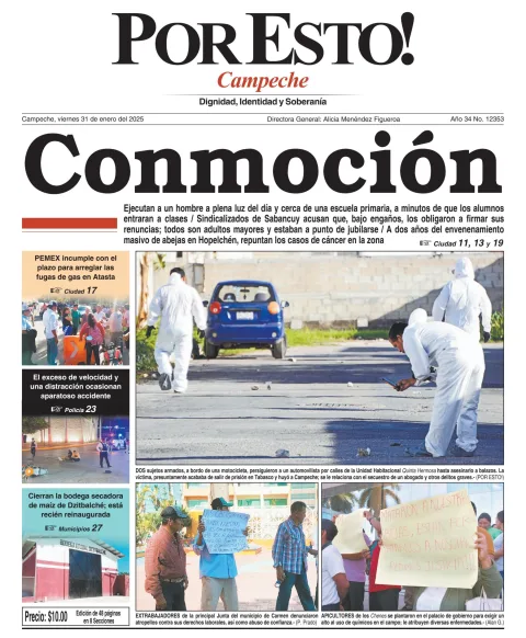 Portada de Por Esto (campeche)