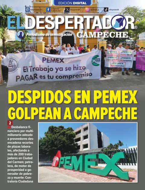 Portada de El Despertador de Quinatana Roo del 2025-01-31